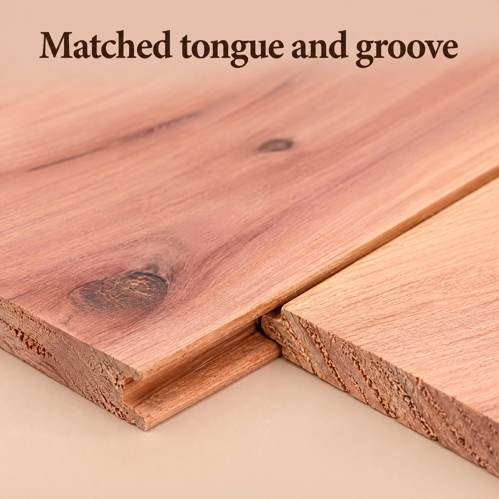 Cedar Drawer Liners Made in USA, close-up of the material detail